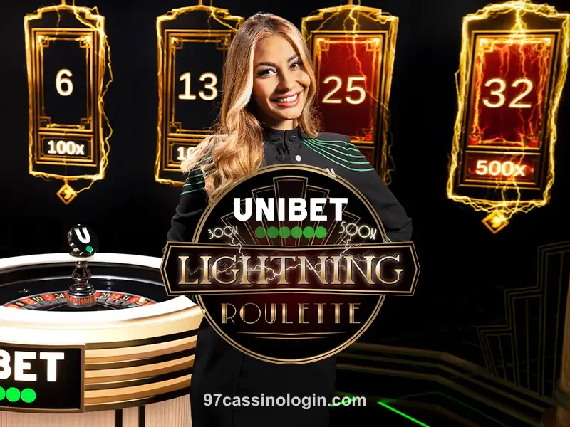 Unibet Lightning Roulette 97 cassino